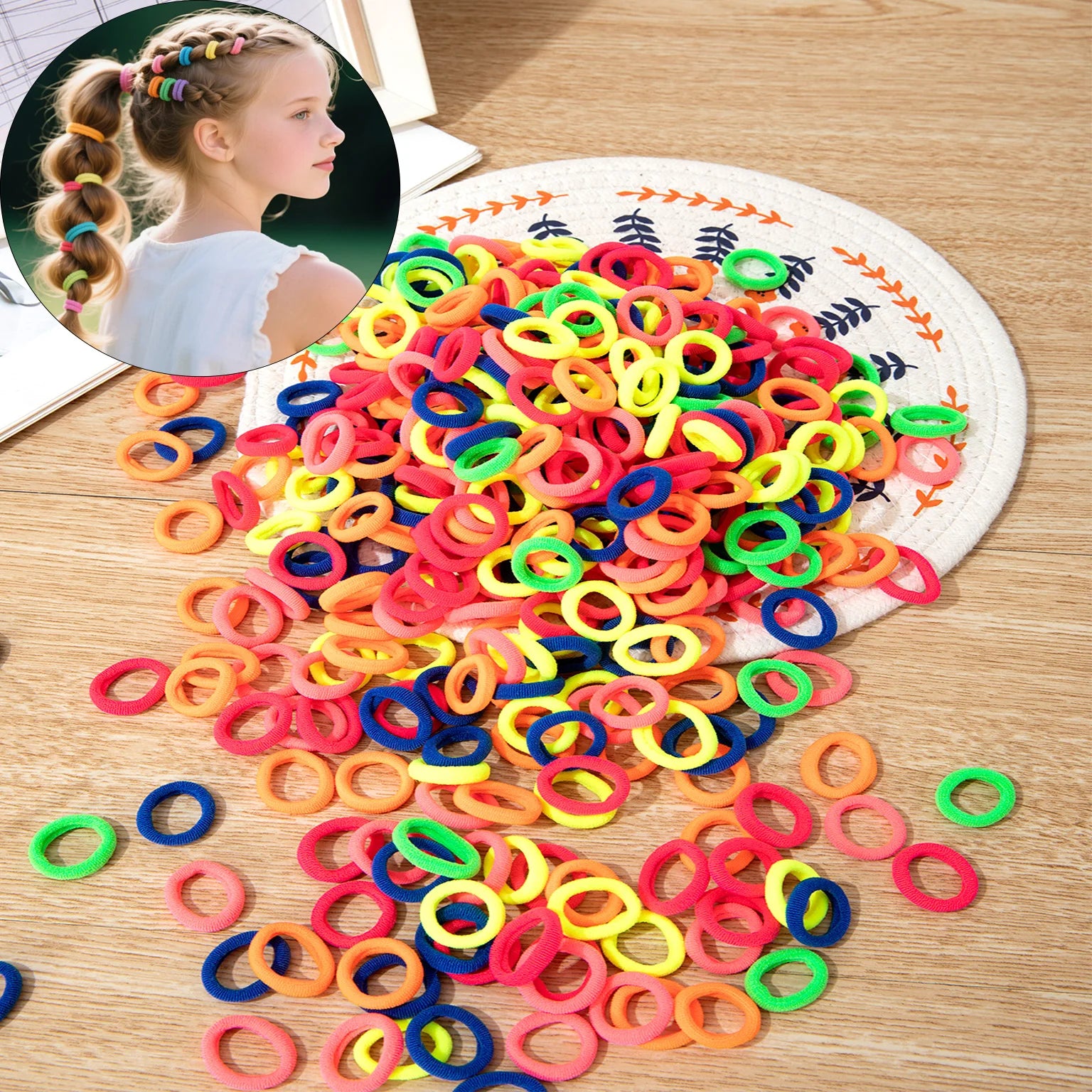 Colorful Elastic Hair Bands