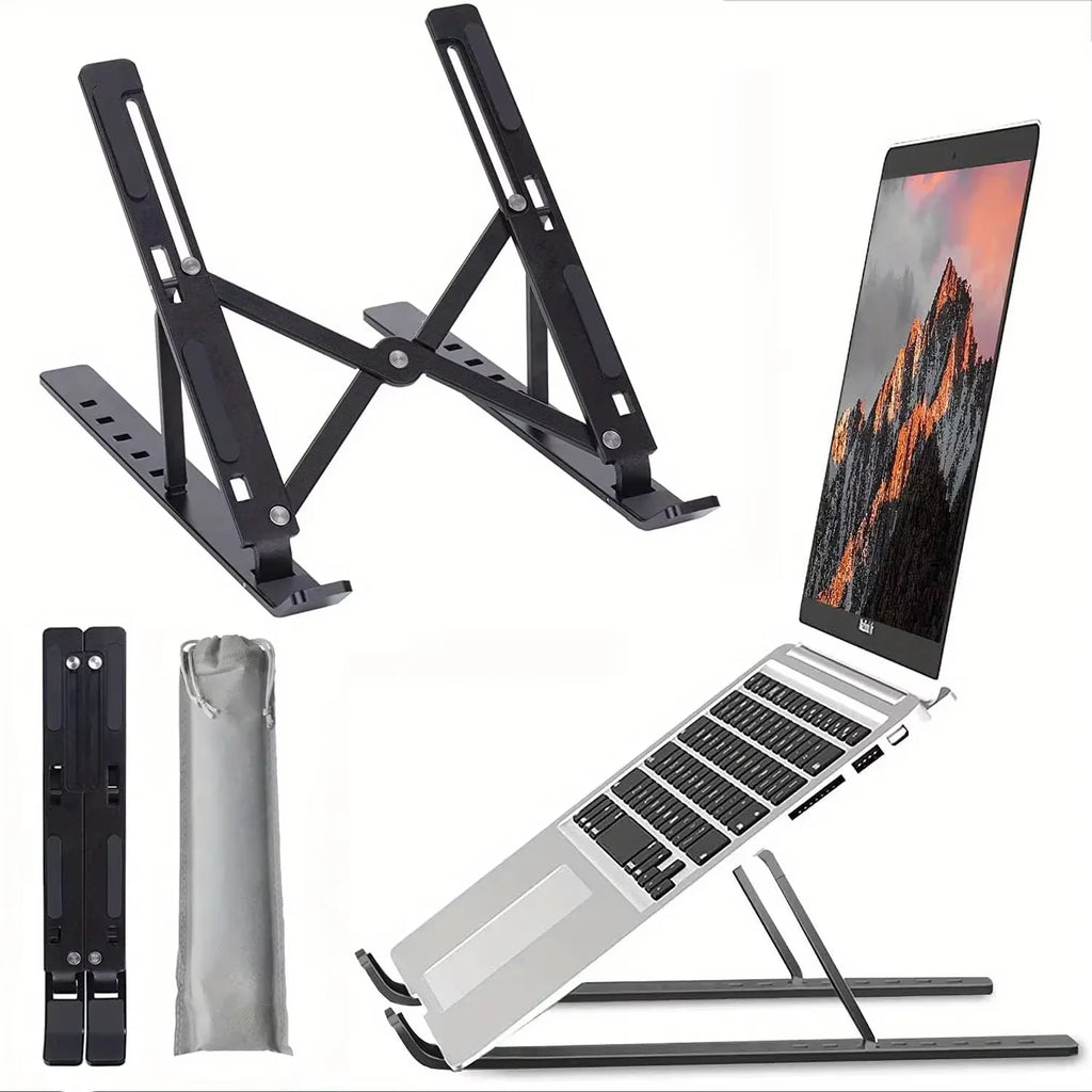 Adjustable Foldable Laptop Stand – Portable  Holder