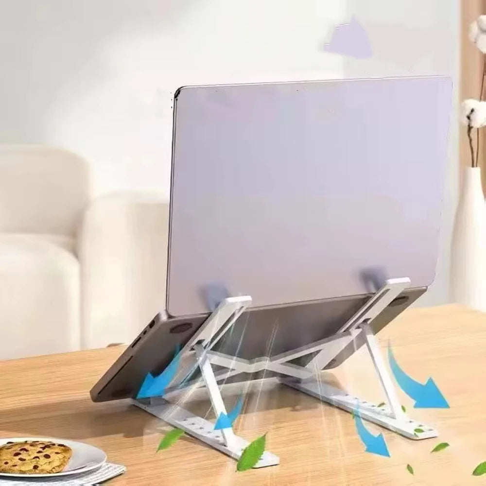 Adjustable Foldable Laptop Stand – Portable  Holder