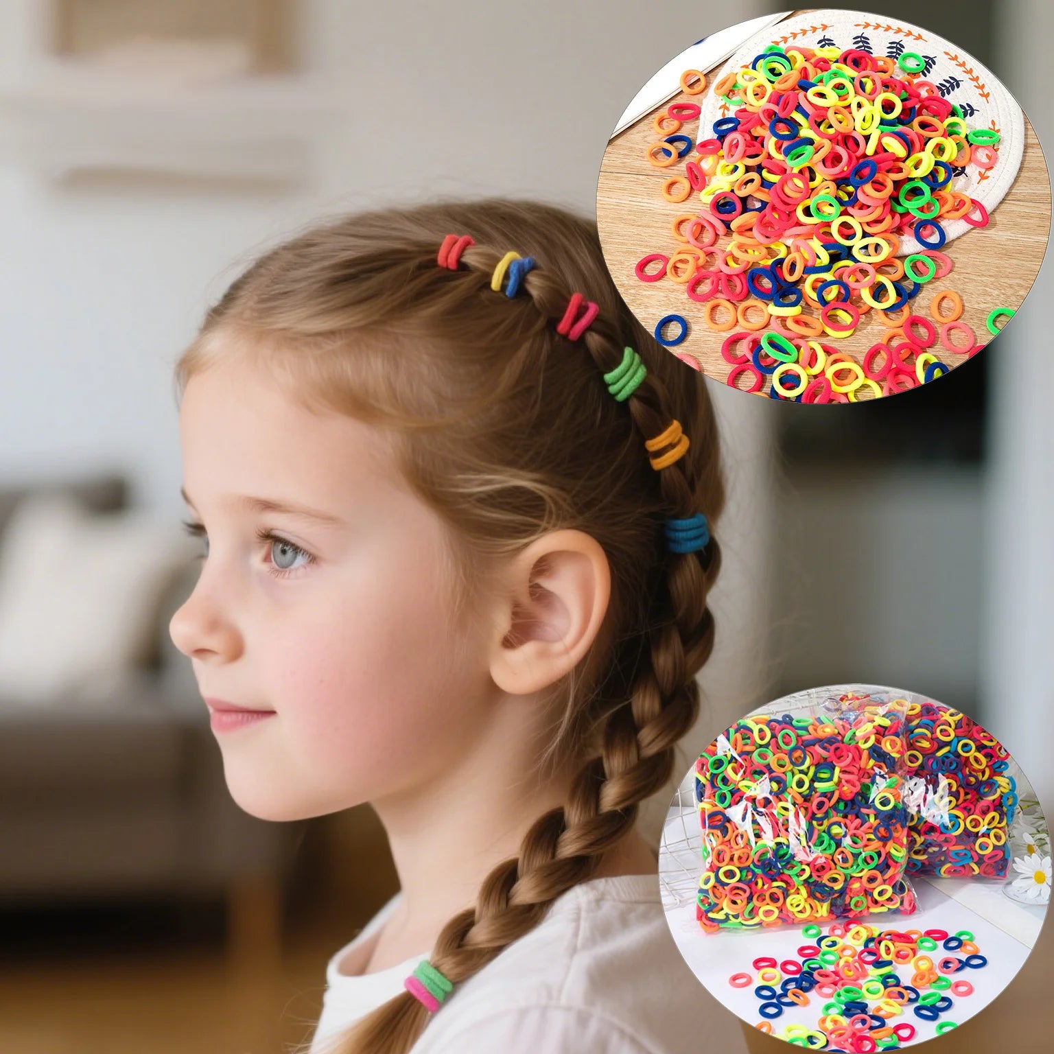 Colorful Elastic Hair Bands